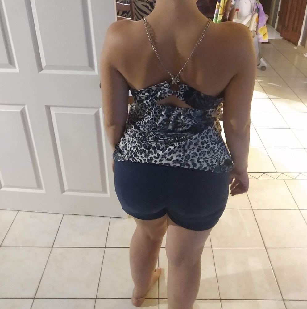 Beautiful cheetah blouse